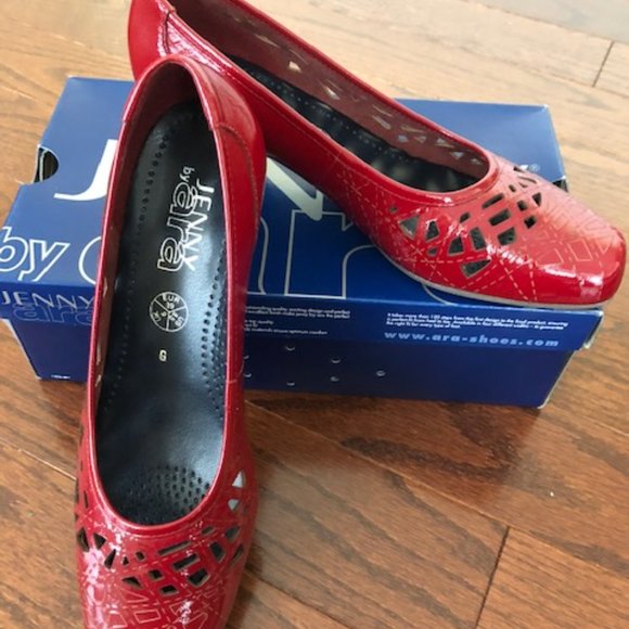 ARA Jenny Sharon Model US 8.5 size, , EU 39 size; red colour, NEW - Picture 15 of 16